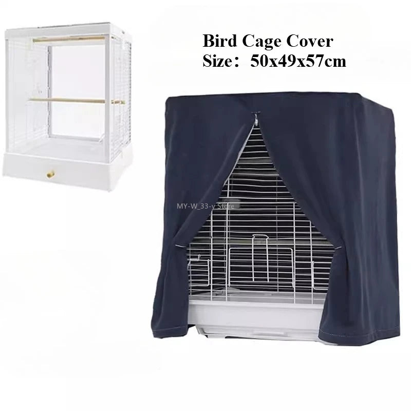 Bird Cage Cover Sunshade Breathable and Splashproof Large Bird Cage Cover Parrot Cage Shading Protective Products Bird Supplies
