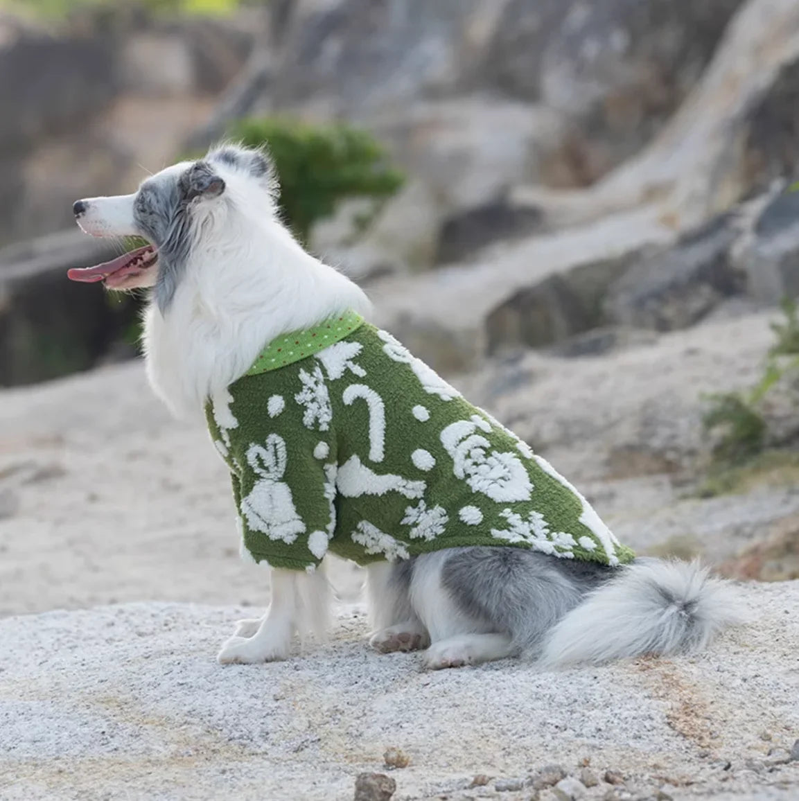 Christmas Dog Coat Hoodie Pet Clothing Winter Petwear for Small Big Large Dogs Poodle Border Collie Golden Retriever 9XL Sizes