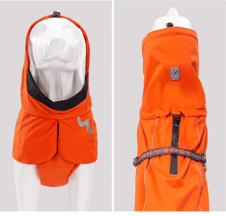 TRUELOVE Pet Clothing Waterproof Windbreaker Detachable Jacket Clothes for Dogs Fashion Patterns Soft Pet Raincoat Coat YG1872