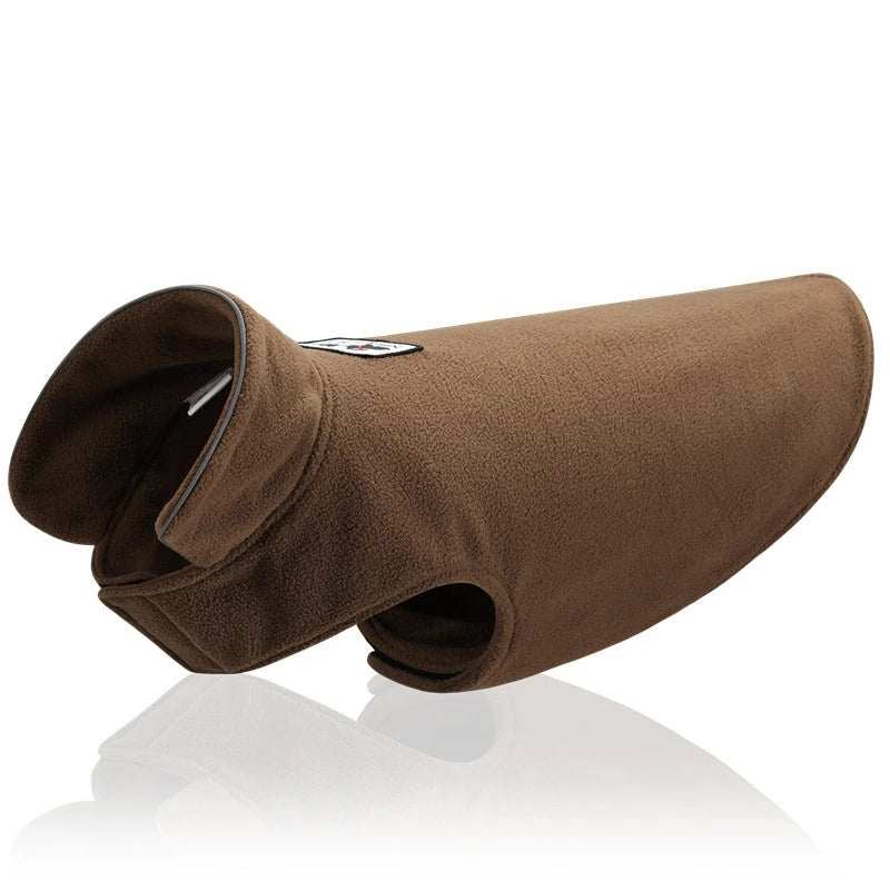 Benepaw Windproof  Warm Fleece Pet Clothing For Small Medium Large Dogs Winter Reflective Leash Hole Puppy Dog Clothes Jacket
