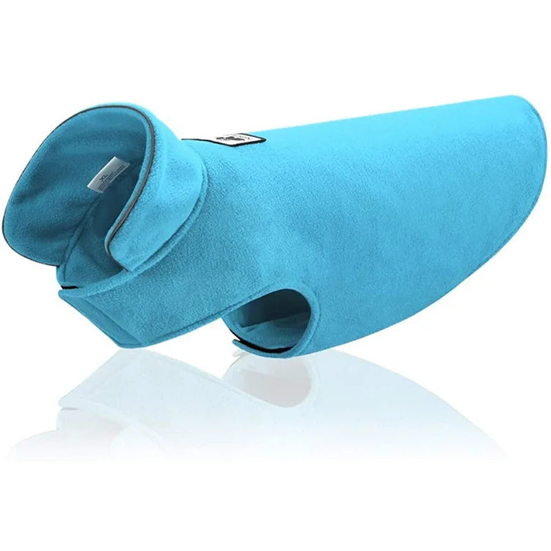 Benepaw Windproof  Warm Fleece Pet Clothing For Small Medium Large Dogs Winter Reflective Leash Hole Puppy Dog Clothes Jacket