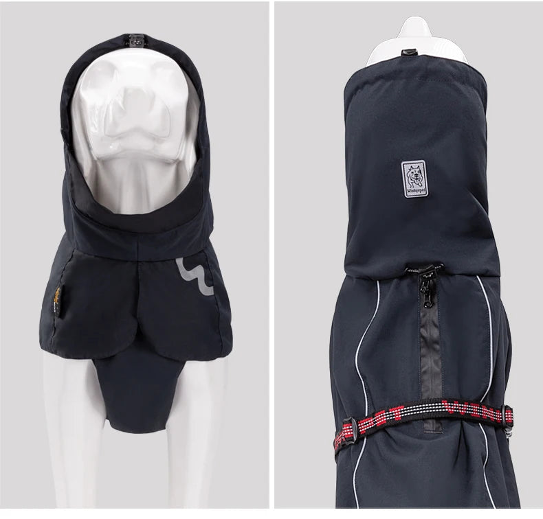 TRUELOVE Pet Clothing Waterproof Windbreaker Detachable Jacket Clothes for Dogs Fashion Patterns Soft Pet Raincoat Coat YG1872