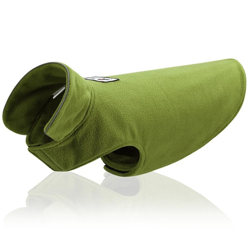 Benepaw Windproof  Warm Fleece Pet Clothing For Small Medium Large Dogs Winter Reflective Leash Hole Puppy Dog Clothes Jacket