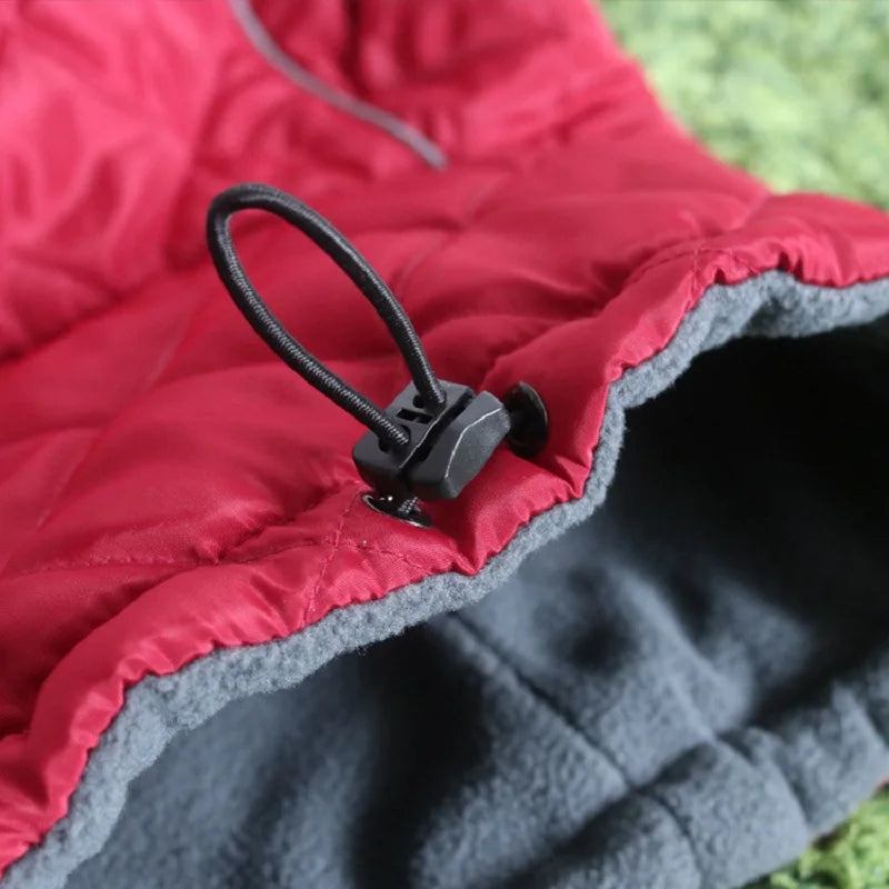 Pet Cotton Coat Autumn and Winter New Soft Large Dog Clothes Outdoor Reflective Dog Jacket Cold Warm Pet Clothing Supplies