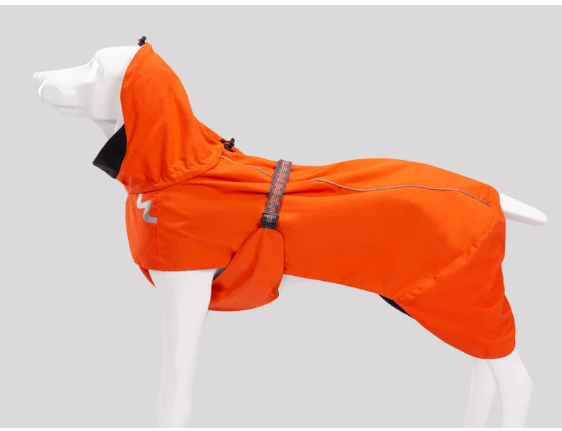TRUELOVE Pet Clothing Waterproof Windbreaker Detachable Jacket Clothes for Dogs Fashion Patterns Soft Pet Raincoat Coat YG1872