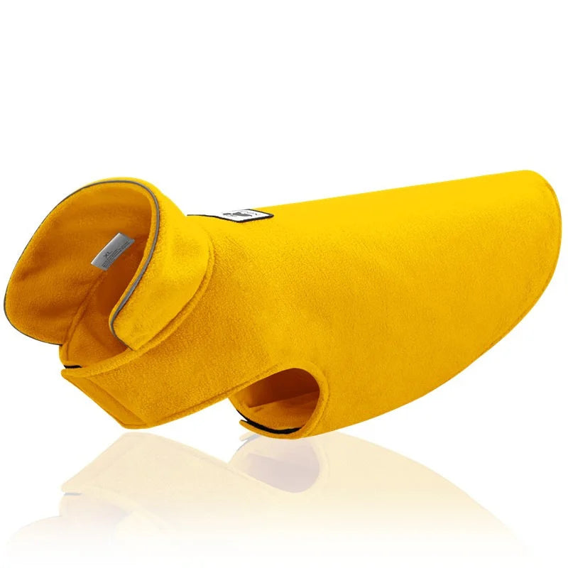 Benepaw Windproof  Warm Fleece Pet Clothing For Small Medium Large Dogs Winter Reflective Leash Hole Puppy Dog Clothes Jacket