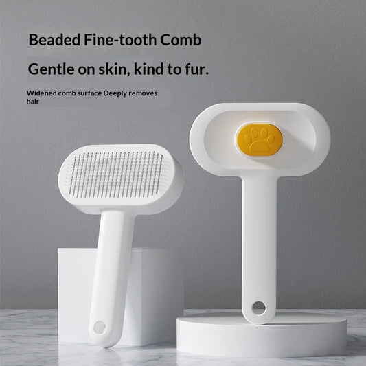 PP Material Pet Comb & Floating Brush with Needle Teeth for Cat Grooming Cleaning Massage-PG001 Pet Supplies