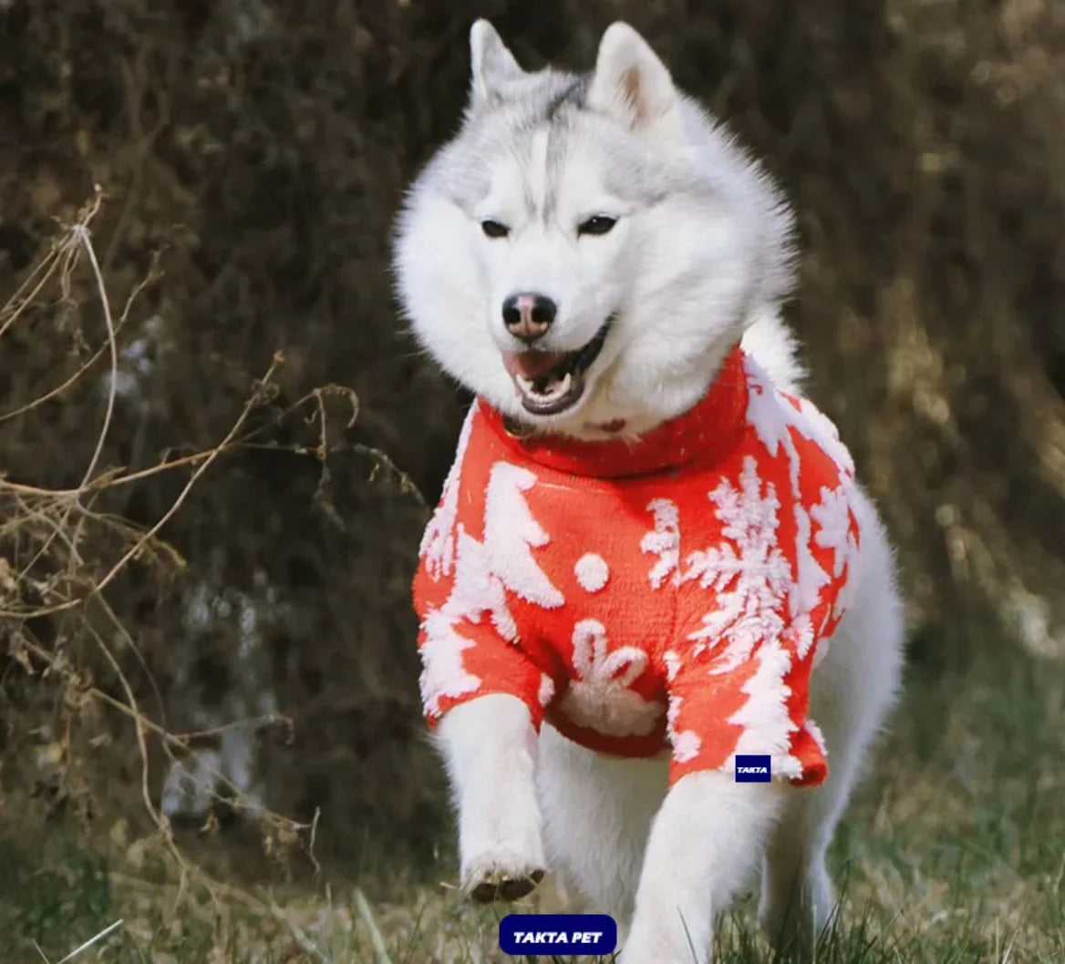 Christmas Dog Coat Hoodie Pet Clothing Winter Petwear for Small Big Large Dogs Poodle Border Collie Golden Retriever 9XL Sizes