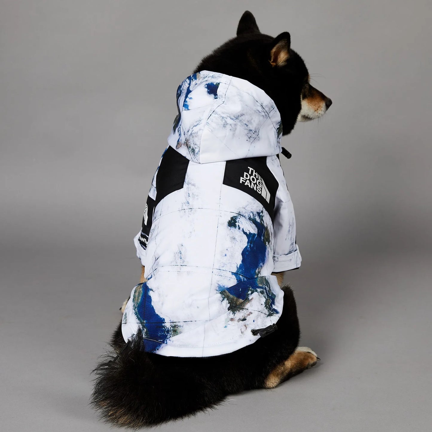 The Dog Fans Fashion Dog JackeT Outdoor Pet Clothing XS-5XL Medium Large Dog Rain Coat Puppy Waterproof Jacket