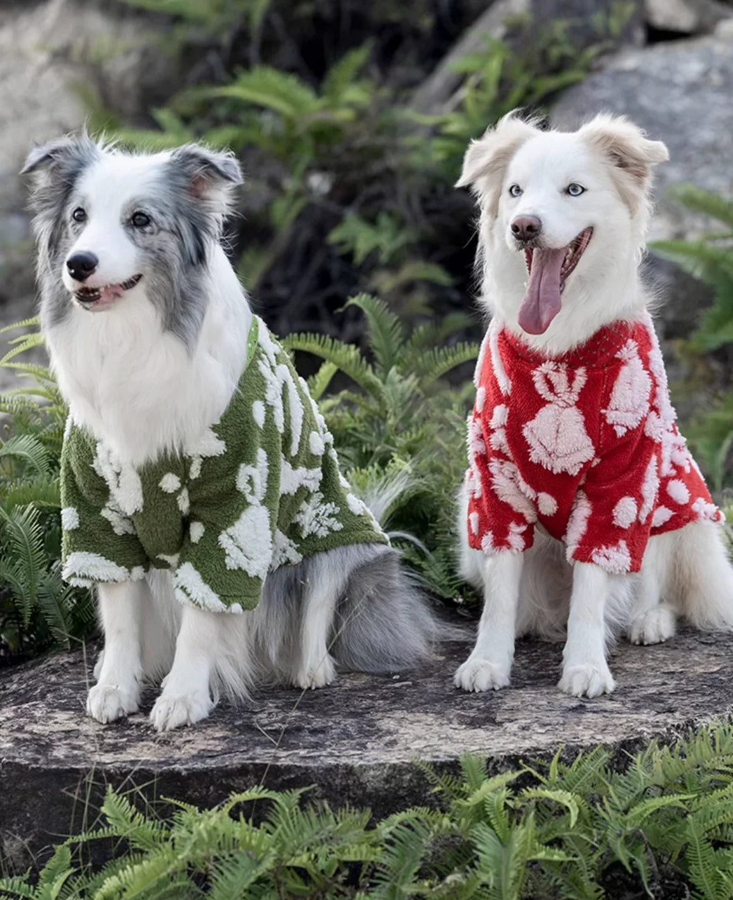 Christmas Dog Coat Hoodie Pet Clothing Winter Petwear for Small Big Large Dogs Poodle Border Collie Golden Retriever 9XL Sizes