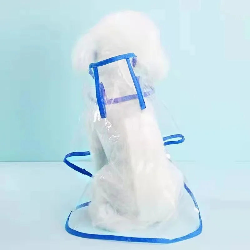 XS/8XL Pet Raincoat Transparent Dog Raincoat Waterproof and Windproof Pet Clothing Large Dog Pet Dog Dog Costume