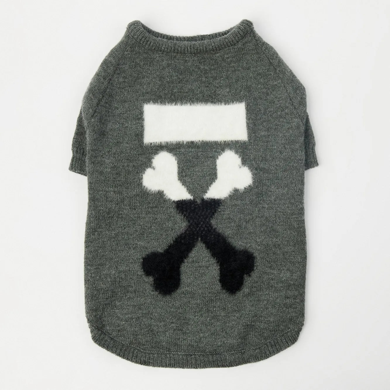 Winter Thick Soft Pet Clothing S-3XL Cotton Dog Knitwear Funny WOOF Cute Luxury French Bull Sweaters Jumpers
