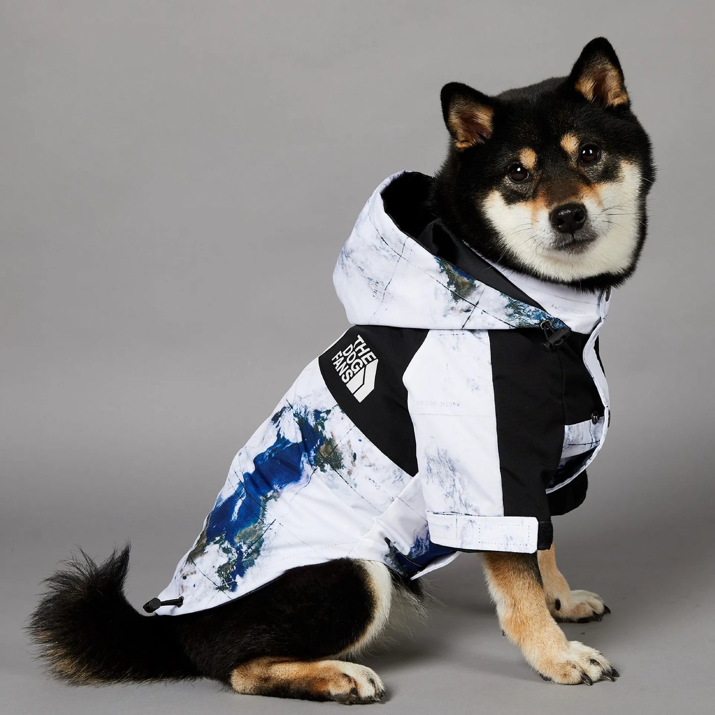 Luxury The Dog Face Pet Rain Coat Waterproof S-5XL Breathable Mesh Lining Pet Clothing 2 Legged Pet Hoodies