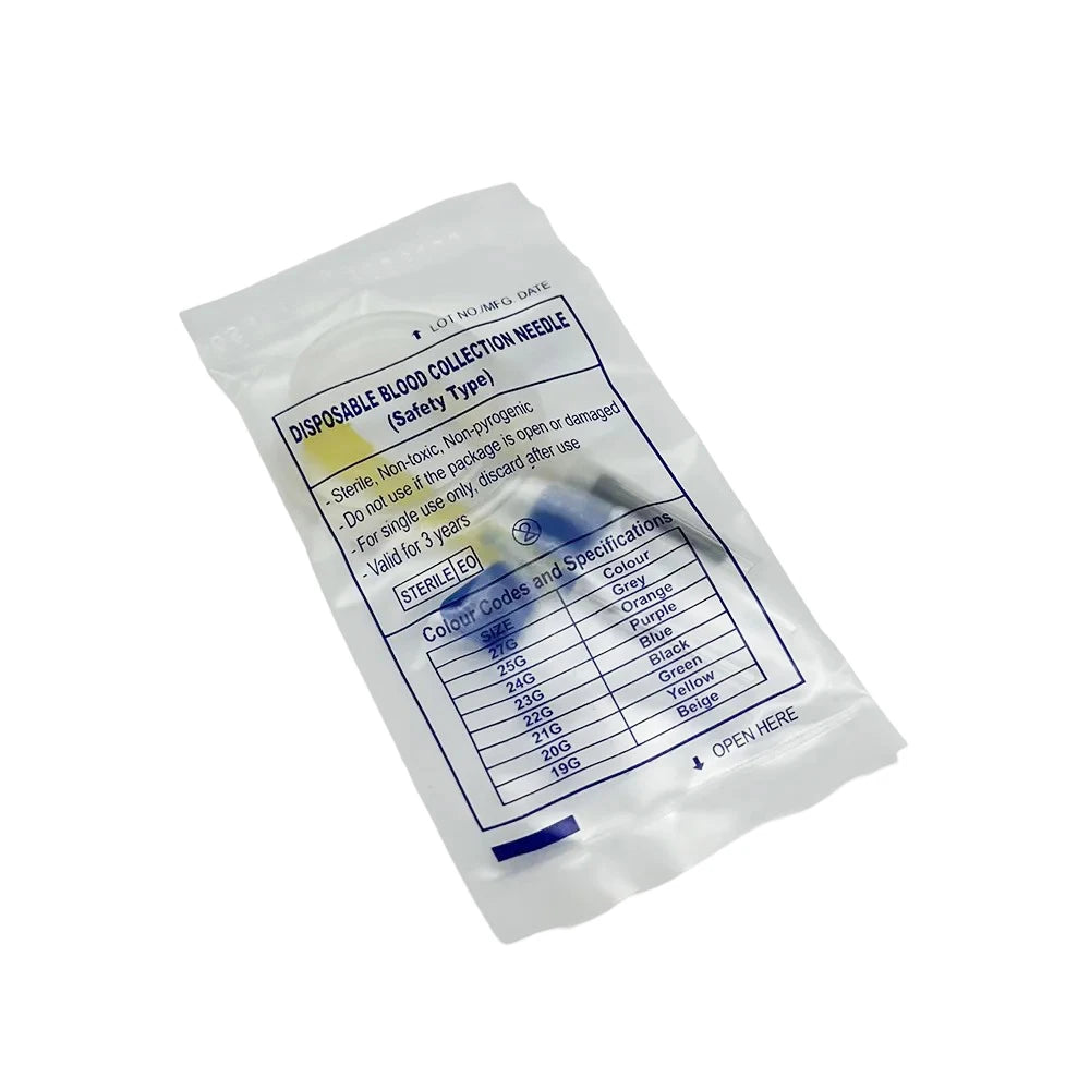 100pcs/lot Disposable Butterfly Blood Collection Needle double wing type Blood Collection Needle Pet Care Room Cat Dogs Animal