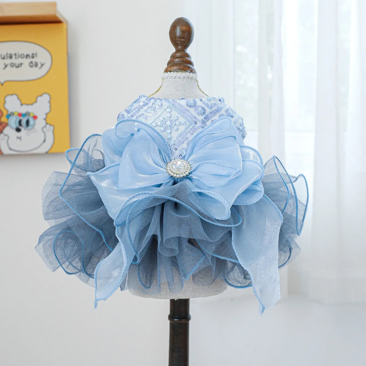 Luxury Princess Cat Wedding Dress Skirt Dog Dresses for Small Dogs Pet Clothing Costume Puppy Supplies Skirt ropa para perros