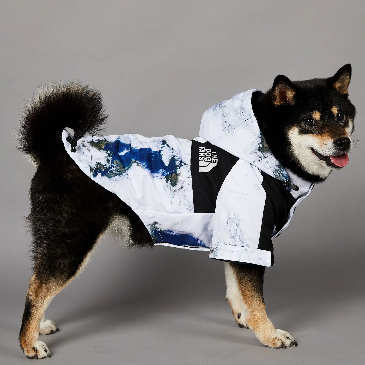 The Dog Fans Fashion Dog JackeT Outdoor Pet Clothing XS-5XL Medium Large Dog Rain Coat Puppy Waterproof Jacket