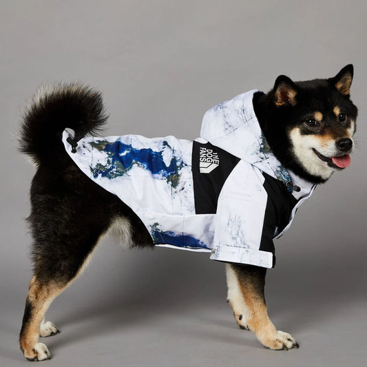 The Dog Fans Fashion Dog JackeT Outdoor Pet Clothing XS-5XL Medium Large Dog Rain Coat Puppy Waterproof Jacket