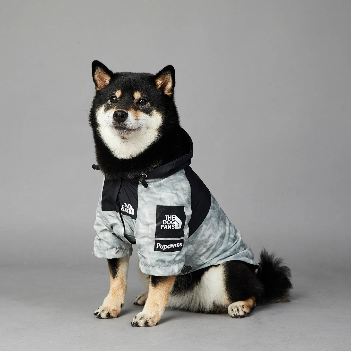 Luxury Designer Dog Clothes S-5XL Teddy French Bull Pitbull Dog Jacket Waterproof Rain Coat Pet Clothing