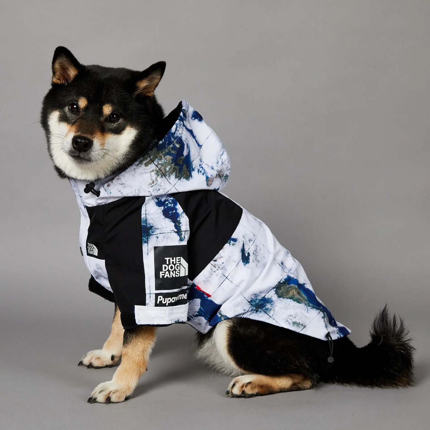 Luxury The Dog Face Pet Rain Coat Waterproof S-5XL Breathable Mesh Lining Pet Clothing 2 Legged Pet Hoodies