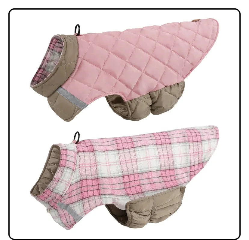Xs-4XL Winter Warm Dog Jacket Coat Reflective Waterproof Windproof Lightweight Pet Clothing Jackets for Small Medium Large Dogs