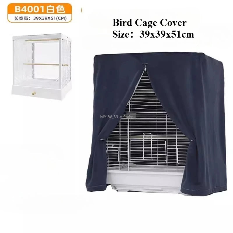 Bird Cage Cover Sunshade Breathable and Splashproof Large Bird Cage Cover Parrot Cage Shading Protective Products Bird Supplies