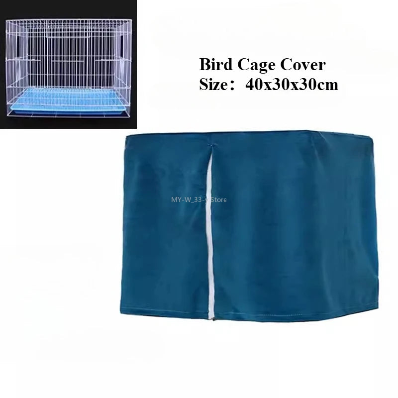 Bird Cage Cover Sunshade Breathable and Splashproof Large Bird Cage Cover Parrot Cage Shading Protective Products Bird Supplies