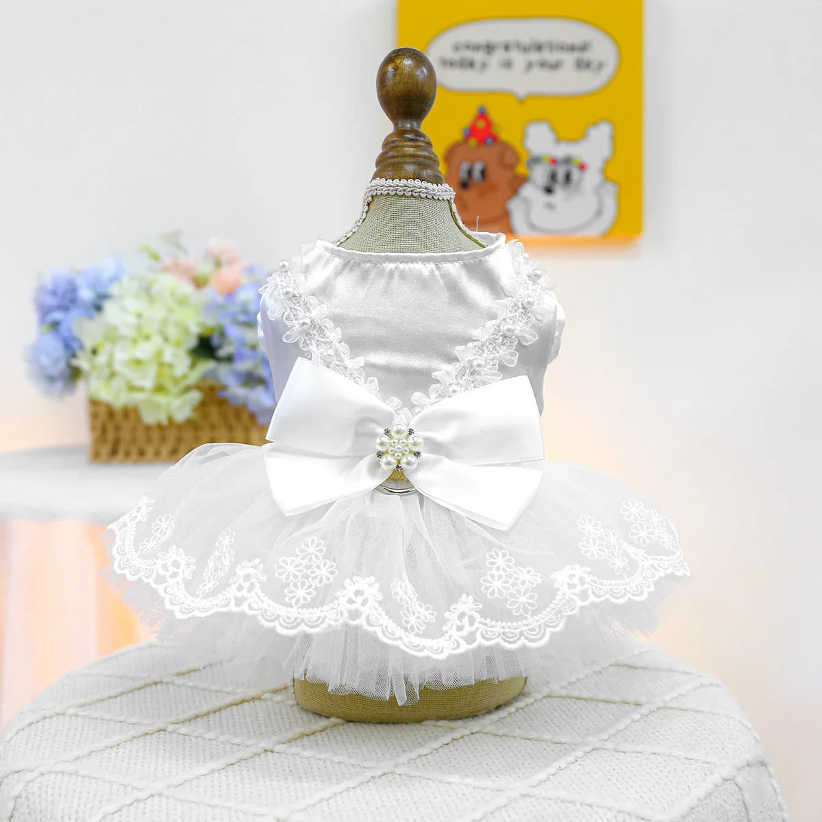 Luxury Princess Cat Wedding Dress Skirt Dog Dresses for Small Dogs Pet Clothing Costume Puppy Supplies Skirt ropa para perros