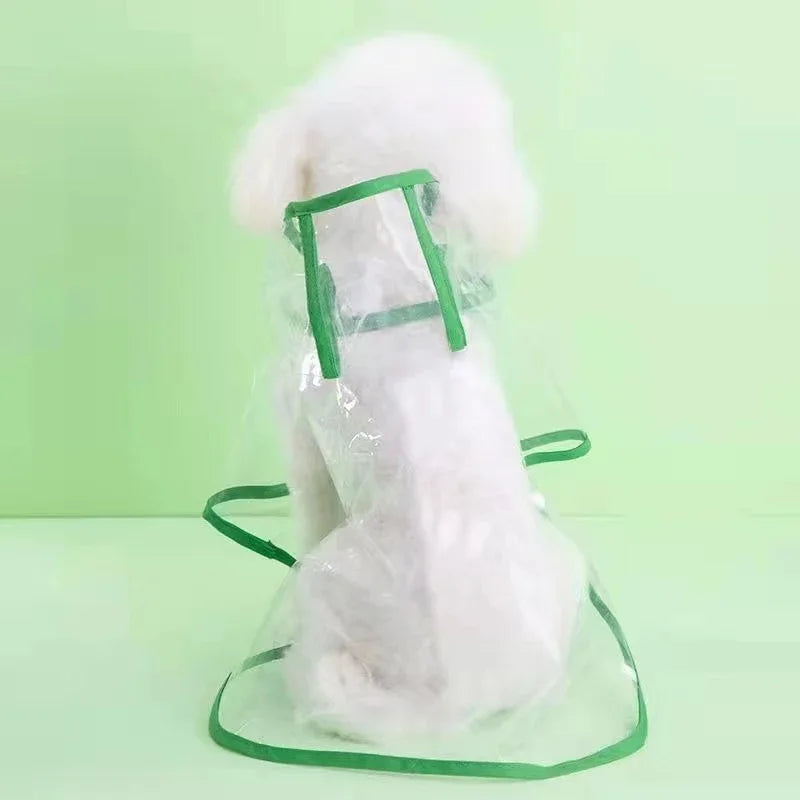 XS/8XL Pet Raincoat Transparent Dog Raincoat Waterproof and Windproof Pet Clothing Large Dog Pet Dog Dog Costume