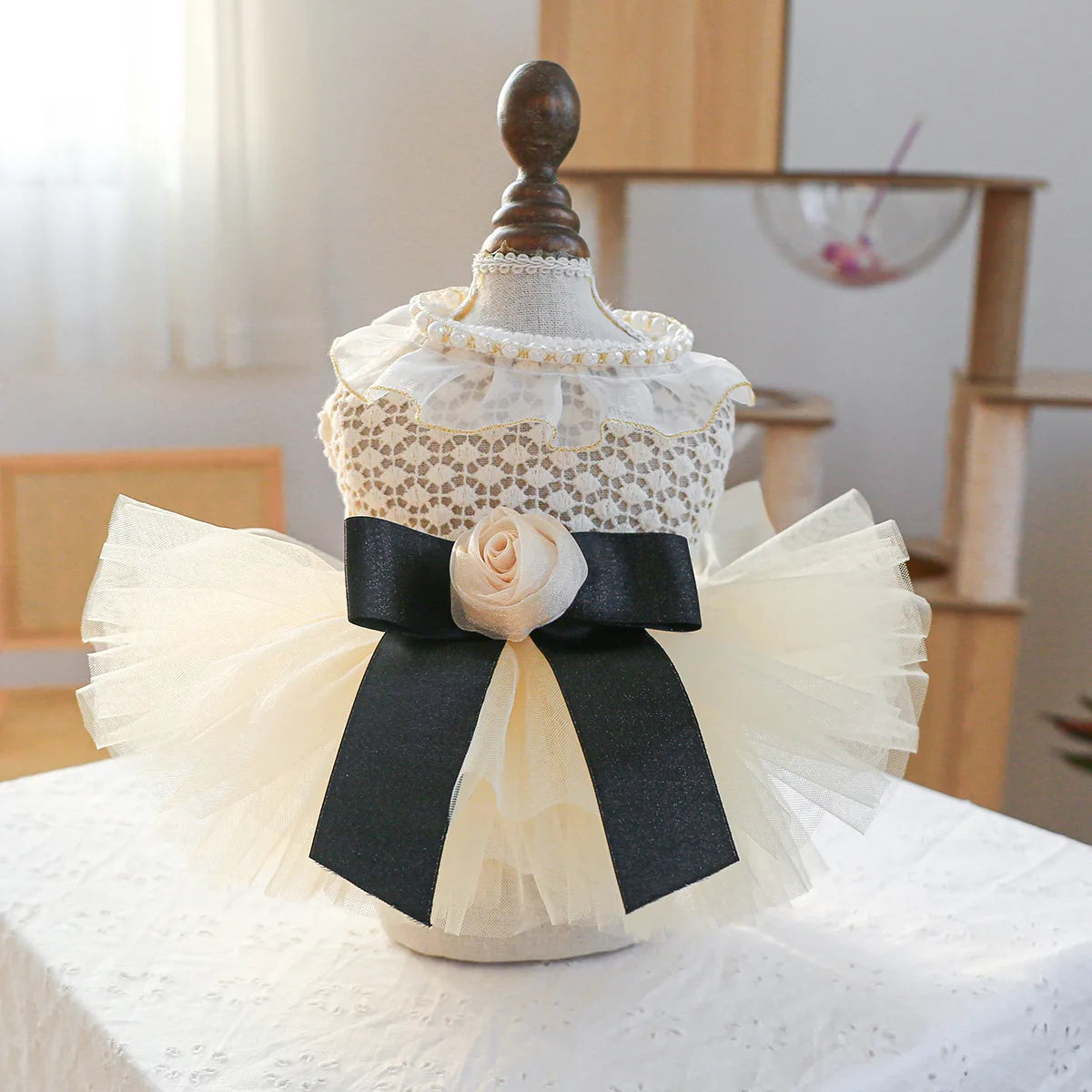 Luxury Princess Cat Wedding Dress Skirt Dog Dresses for Small Dogs Pet Clothing Costume Puppy Supplies Skirt ropa para perros