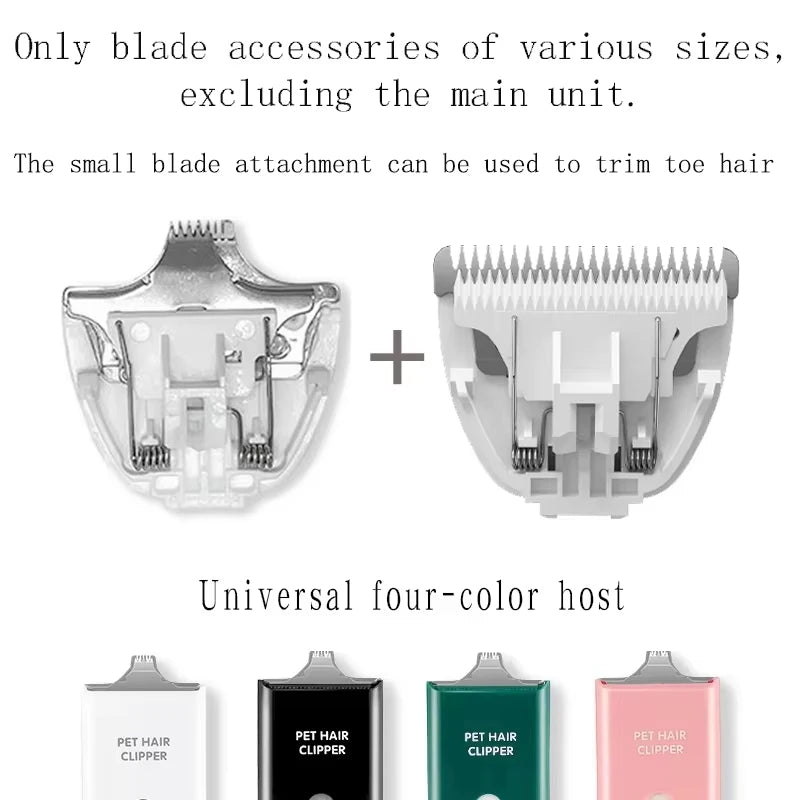 Pet grooming hospital for cats and dogs, low-noise electric push shear, electric waterproof, professional wireless shaving