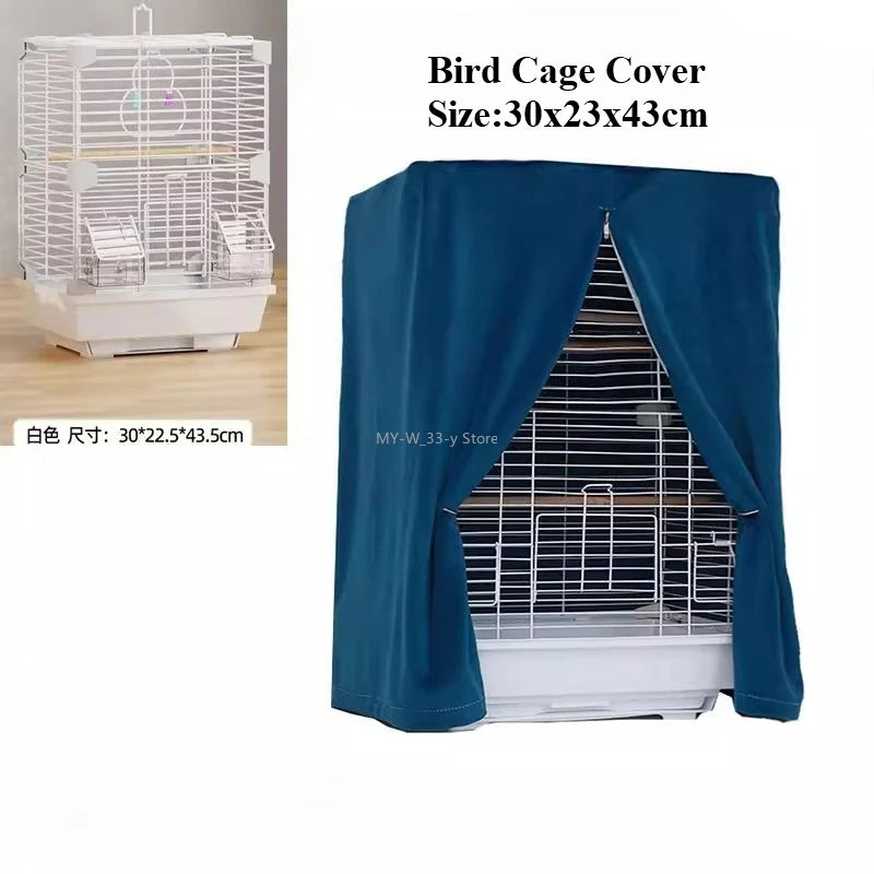 Bird Cage Cover Sunshade Breathable and Splashproof Large Bird Cage Cover Parrot Cage Shading Protective Products Bird Supplies