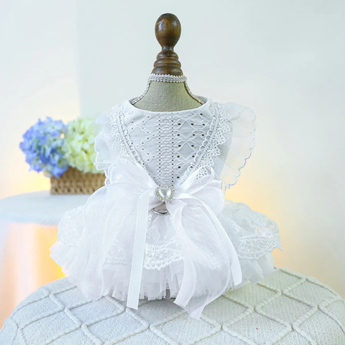 Luxury Princess Cat Wedding Dress Skirt Dog Dresses for Small Dogs Pet Clothing Costume Puppy Supplies Skirt ropa para perros