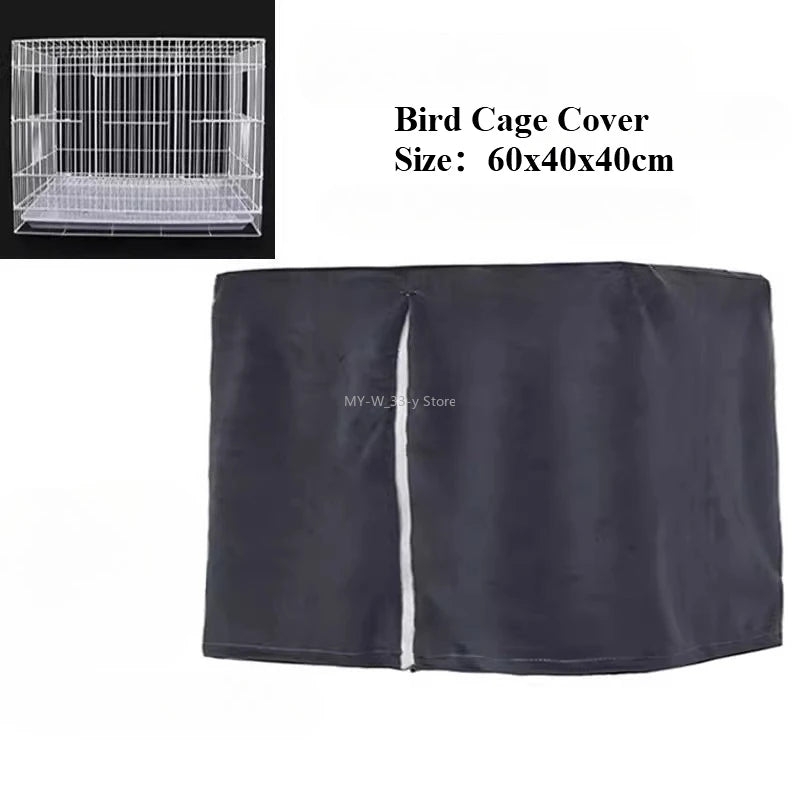Bird Cage Cover Sunshade Breathable and Splashproof Large Bird Cage Cover Parrot Cage Shading Protective Products Bird Supplies