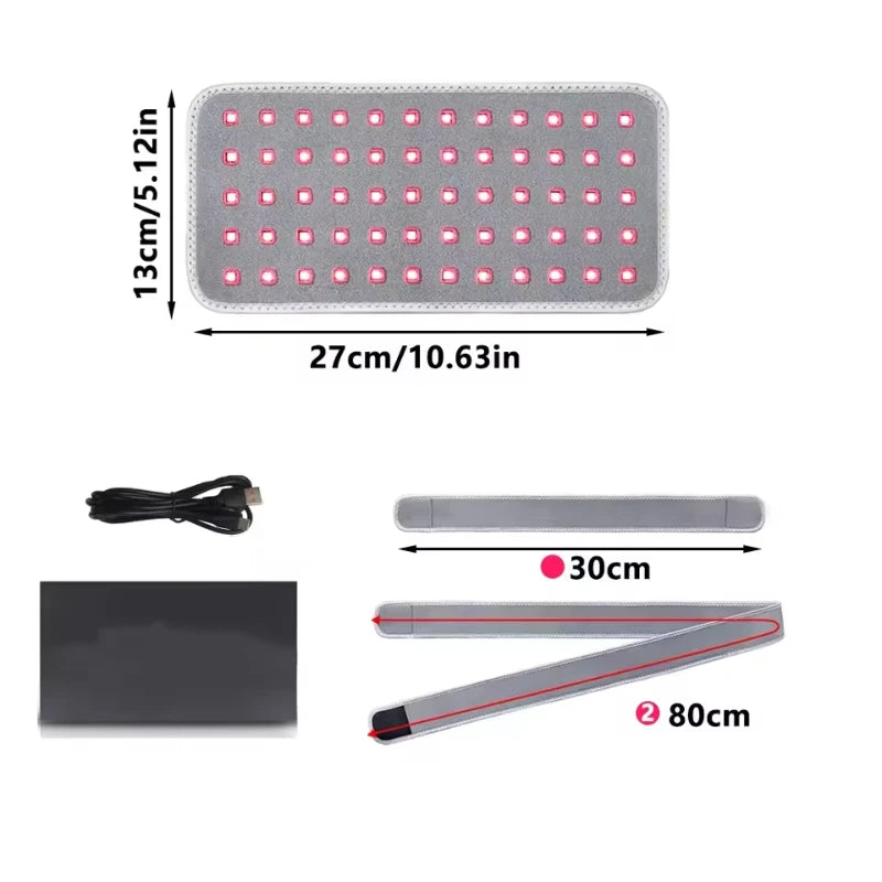 Pet Care Home Use Infrared Red Light Therapy Belt Wrap for Dogs Cats