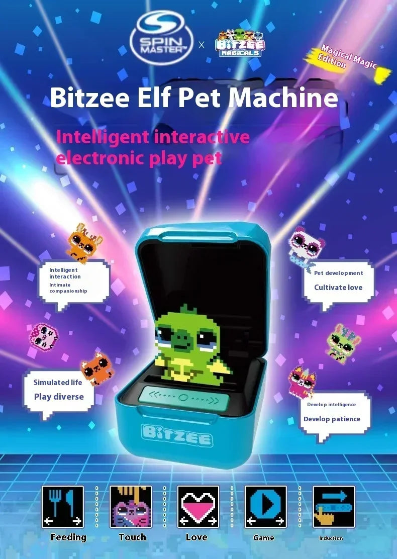 2025 New Bitzee Tamagotchi Virtual Mascot Digital Pet Toys For Children Bitzee Digital Toyelectronic Digital Pets Virtual Games