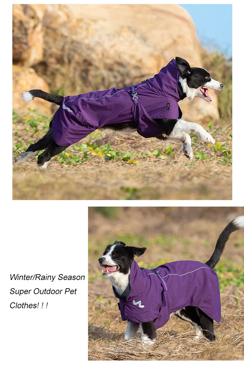 TRUELOVE Pet Clothing Waterproof Windbreaker Detachable Jacket Clothes for Dogs Fashion Patterns Soft Pet Raincoat Coat YG1872