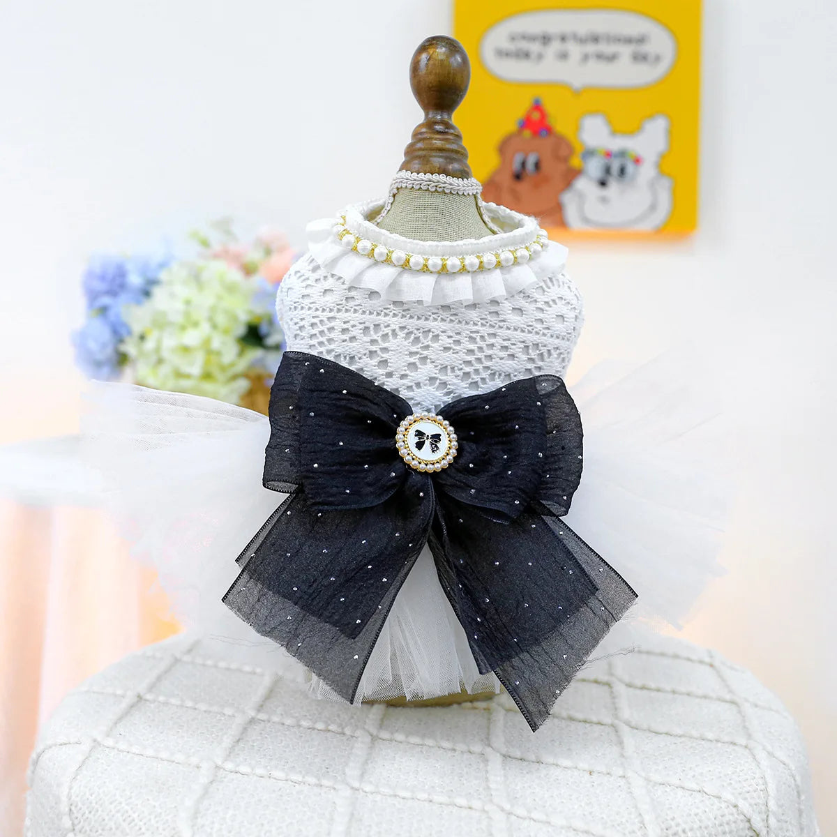 Luxury Princess Cat Wedding Dress Skirt Dog Dresses for Small Dogs Pet Clothing Costume Puppy Supplies Skirt ropa para perros