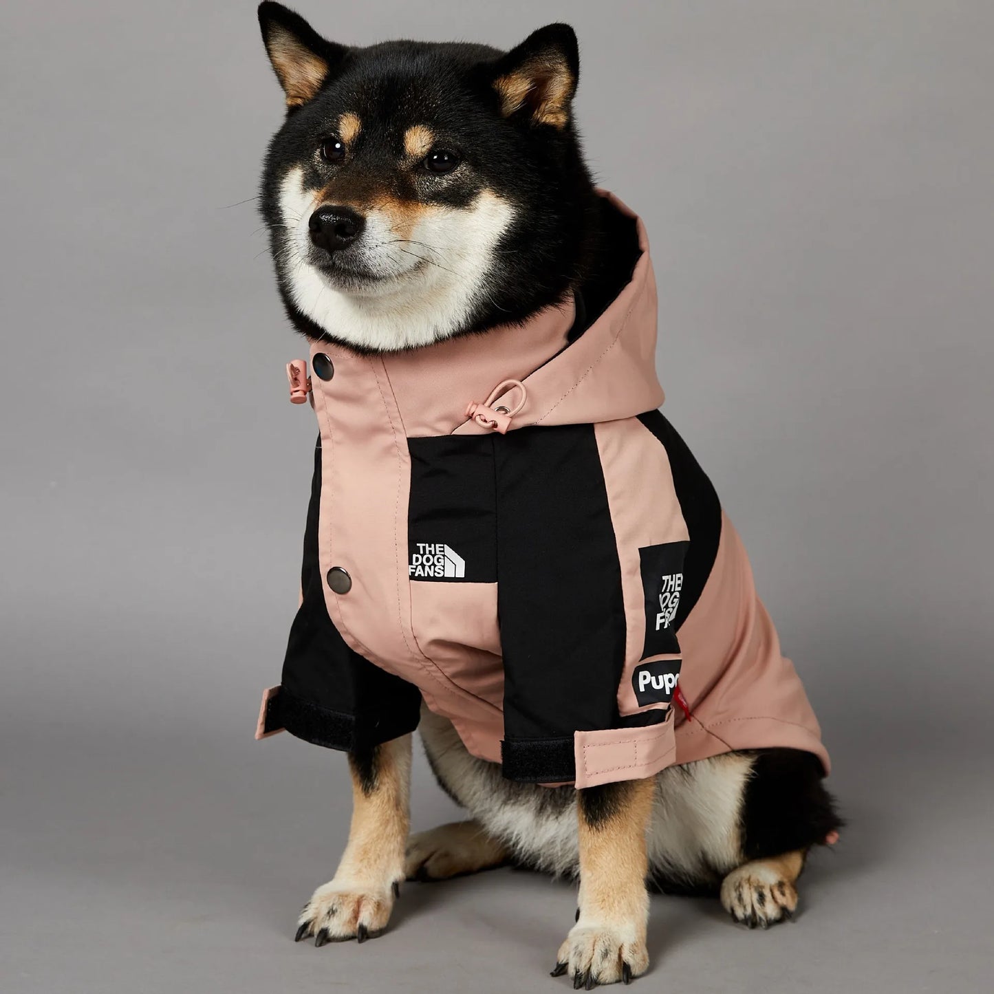 The Dog Fans Fashion Dog JackeT Outdoor Pet Clothing XS-5XL Medium Large Dog Rain Coat Puppy Waterproof Jacket