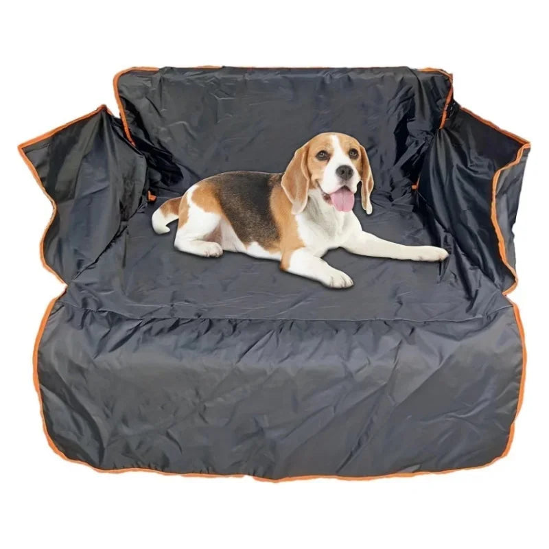 Pet Dog Car Rear Seat Cover Anti-Scratch Cushion Mat Waterproof Cargo Liner Protector Pad For Camping Trip