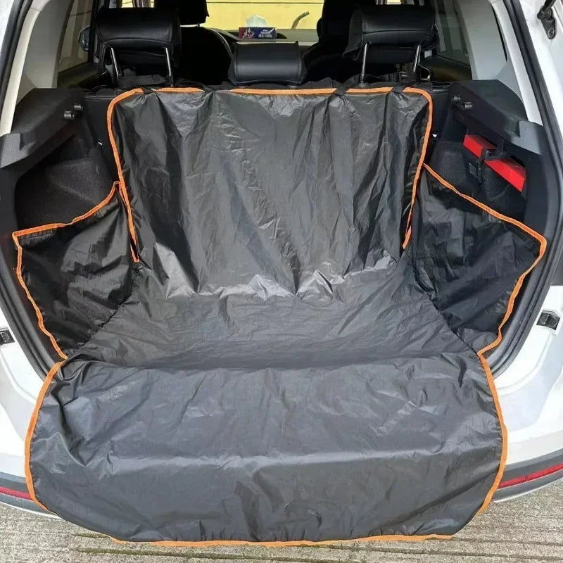 Pet Dog Car Rear Seat Cover Anti-Scratch Cushion Mat Waterproof Cargo Liner Protector Pad For Camping Trip