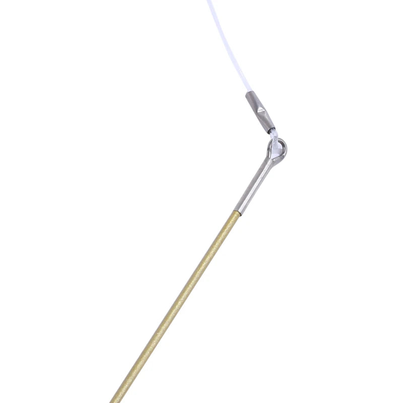 Pet Cat Toy Super Long Three Section Telescopic Rod Cat Teaser Stick Feather Replacement Head Cat Teaser Supplies New