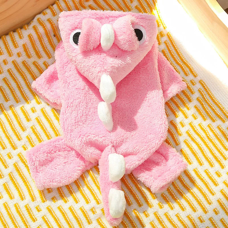 Pet Dog Clothes Soft Warm Fleece Dogs Jumpsuits Pet Clothing for Small Dogs Puppy Cats Clothes Chihuahua Yorkshire Costume Coat