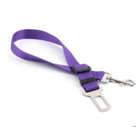 Car Seat Belt Buckle Pet Seat Adjustable Pet Cat Dog Pet Supplies Vehicle Dog Harness Pet Leash Car Safety Buckle Accessories