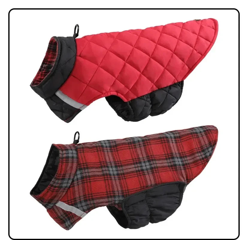 Xs-4XL Winter Warm Dog Jacket Coat Reflective Waterproof Windproof Lightweight Pet Clothing Jackets for Small Medium Large Dogs