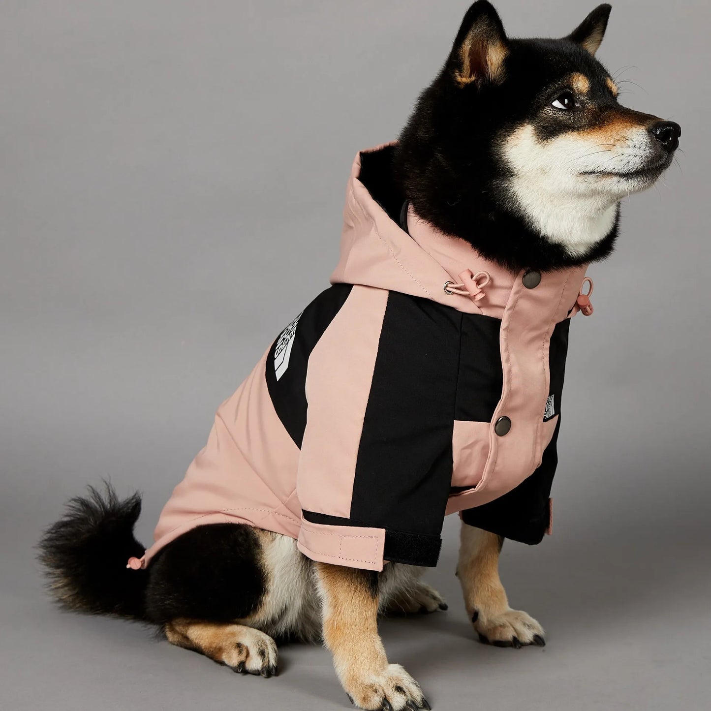 The Dog Fans Fashion Dog JackeT Outdoor Pet Clothing XS-5XL Medium Large Dog Rain Coat Puppy Waterproof Jacket