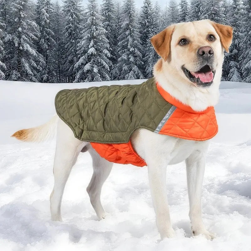 Xs-4XL Winter Warm Dog Jacket Coat Reflective Waterproof Windproof Lightweight Pet Clothing Jackets for Small Medium Large Dogs