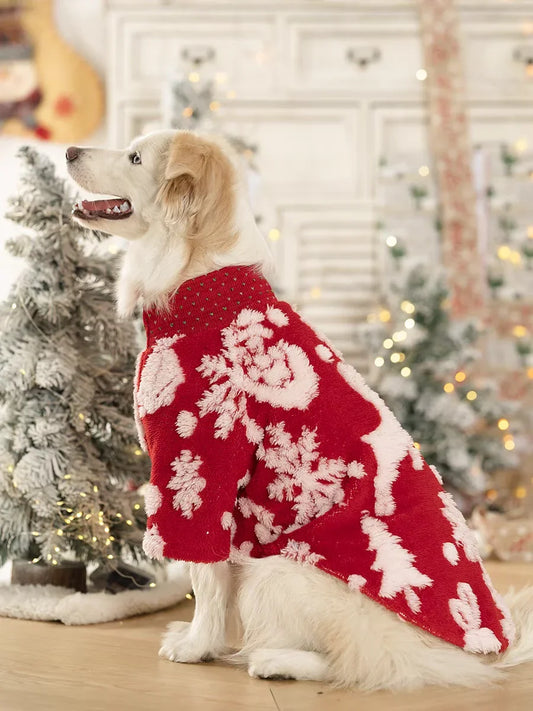 Christmas Dog Coat Hoodie Pet Clothing Winter Petwear for Small Big Large Dogs Poodle Border Collie Golden Retriever 9XL Sizes
