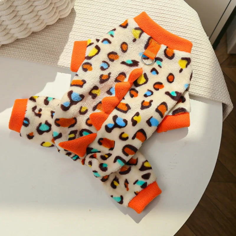 Pet Dog Clothes Soft Warm Fleece Dogs Jumpsuits Pet Clothing for Small Dogs Puppy Cats Clothes Chihuahua Yorkshire Costume Coat
