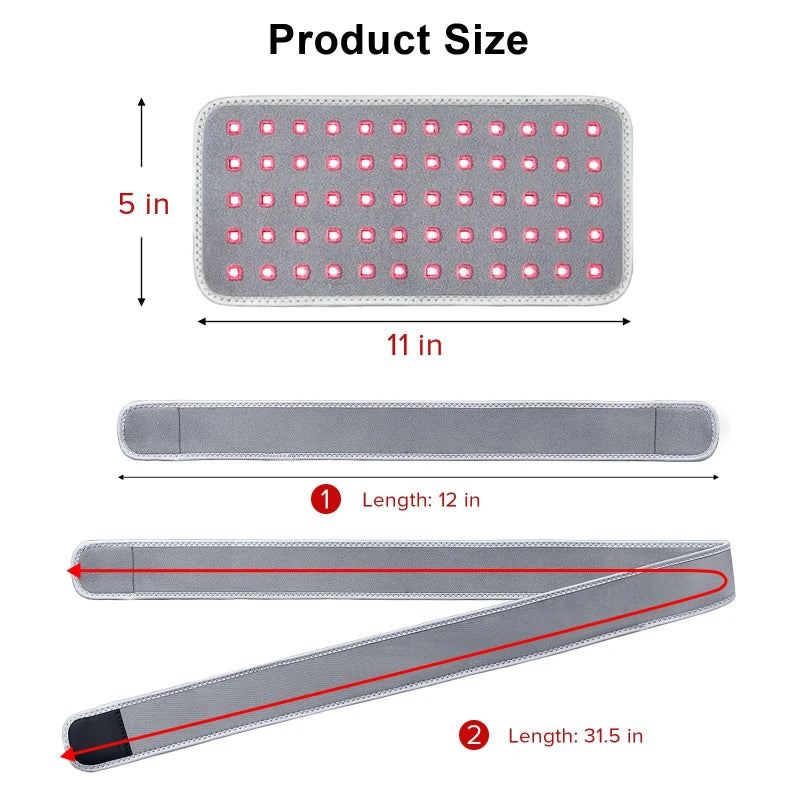 Pet Care Home Use Infrared Red Light Therapy Belt Wrap for Dogs Cats