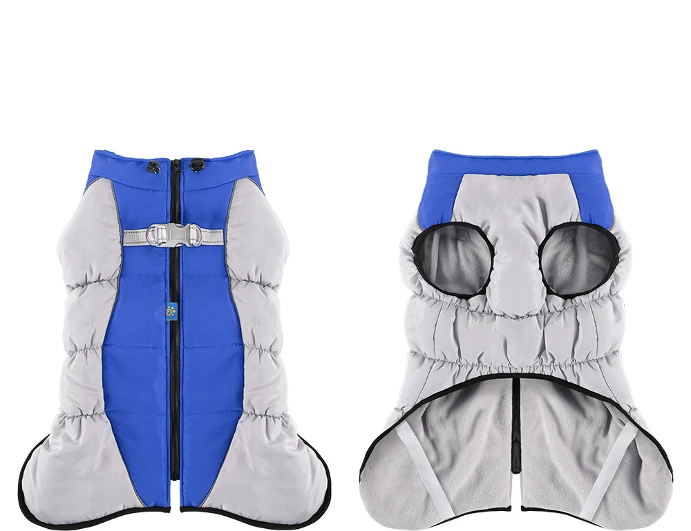 Large Dog Jacket Waterproof Dog Clothing Medium and Large Dog Winter Pet Clothing Labrador Coat Labrador German Shepherd Vest